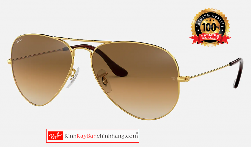 Kính Mát Rayban AVIATOR GRADIENT RB3025 001-78 - Kính RayBan Chính Hãng